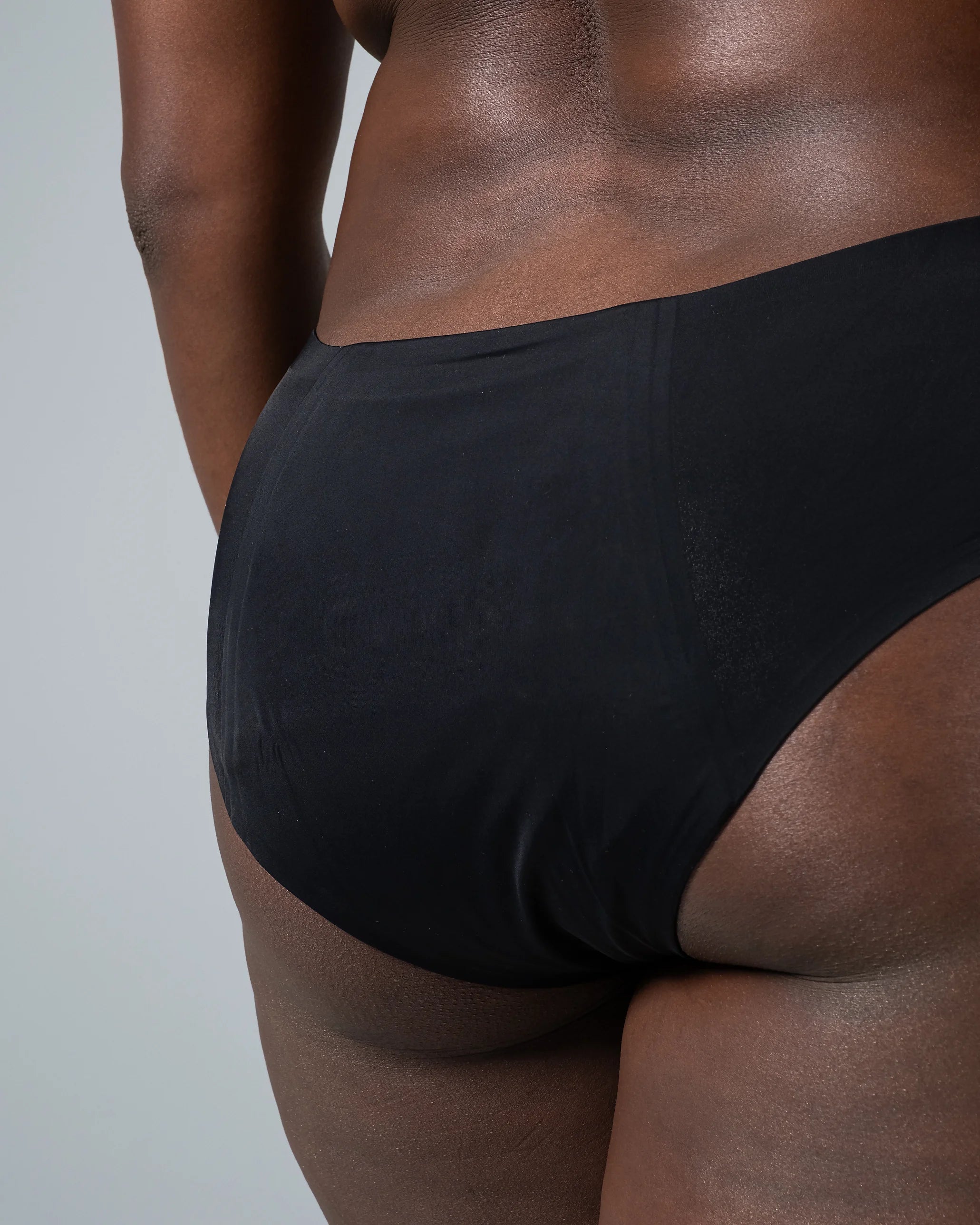 Culotte menstruelle sans couture seamless noire